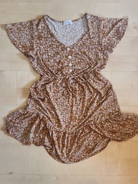 Kaileigh Floral Dress Large